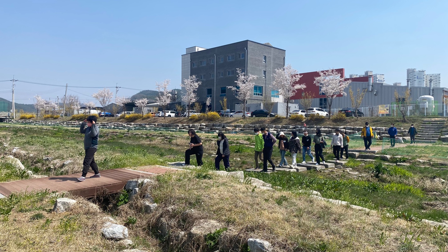 [23.04.03] 봄 맞이 작업장 주변 벚꽃길 산책