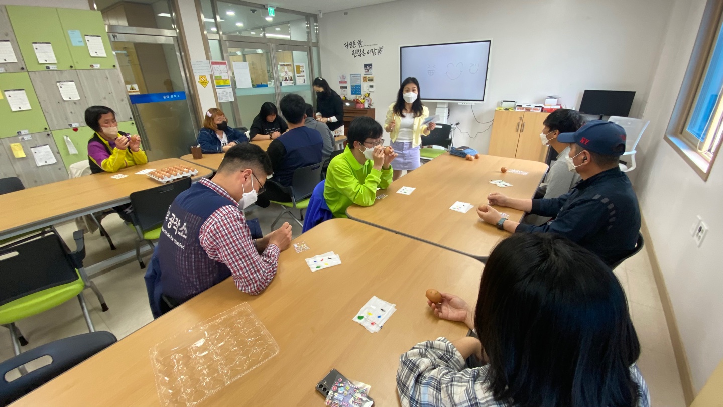 [23.04.04] 미술교실 (2023 복지시설 이용자 문화예술교육 지원사업) _ 부활절 계란 꾸...
