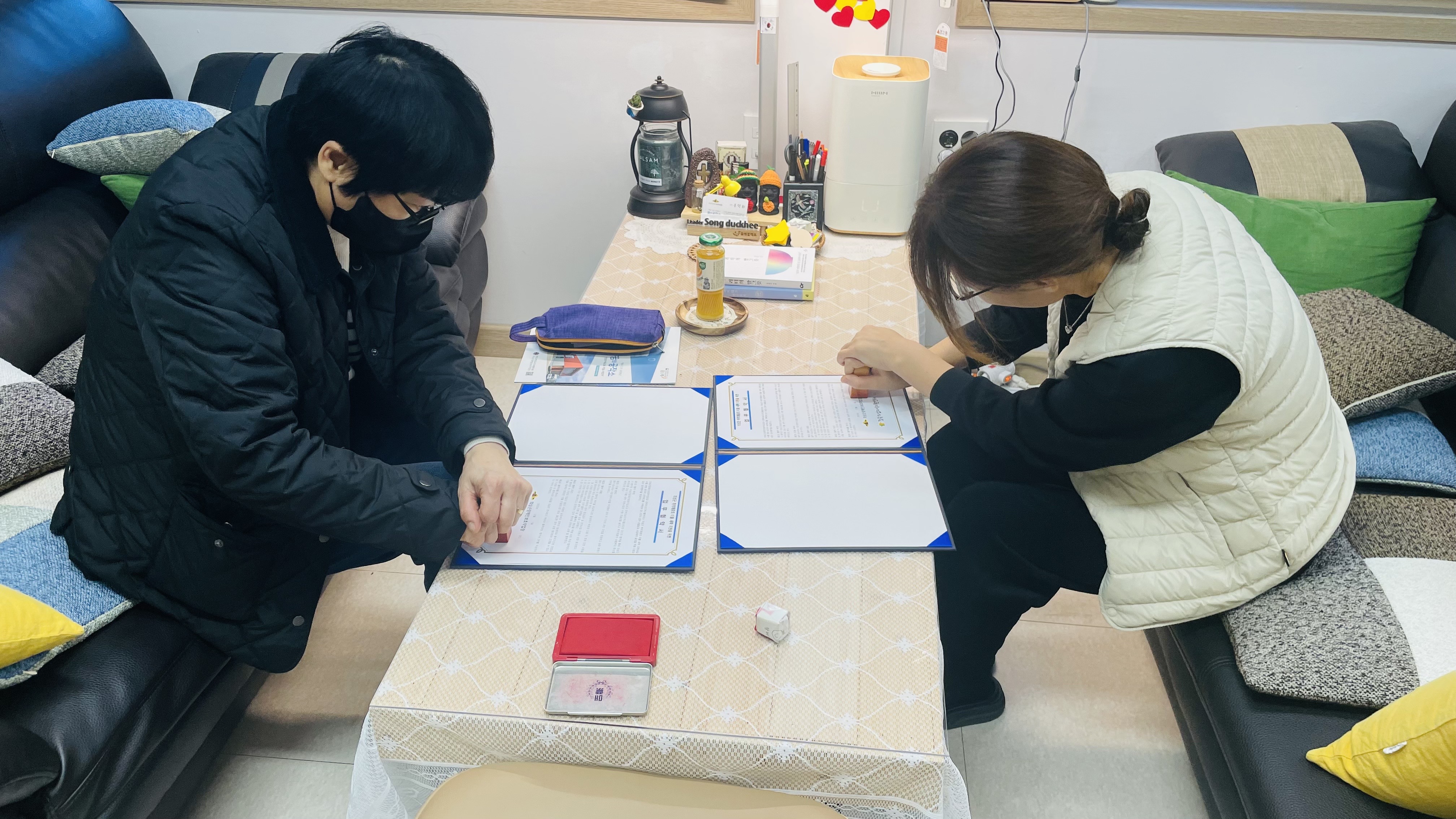 [23.12.01] 의성군 취약계층의 이불 세탁 지원을 위한 업무협약 (경북의성지역자활센...